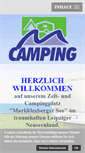 Mobile Screenshot of neuseenland-camping.com